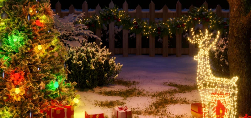 Lighting Up Your Holidays: Tips for Hanging Outdoor Christmas Lights on Trees and More