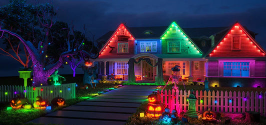 Outdoor Lighting Ideas to Create a Spook-tacular Halloween Ambiance