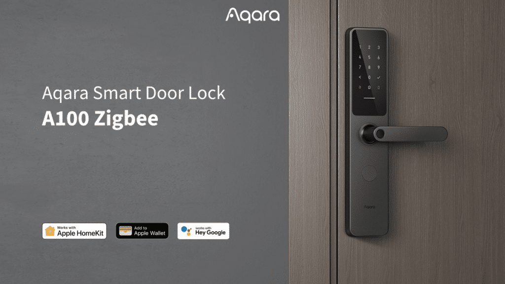 Aqara Introduces Smart Door Lock A100 Zigbee with Apple Home Key Support