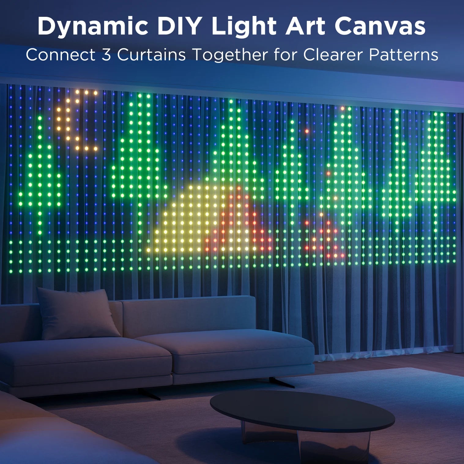 Govee Curtain Light Netflix Edition (1.5m x 1.5m)