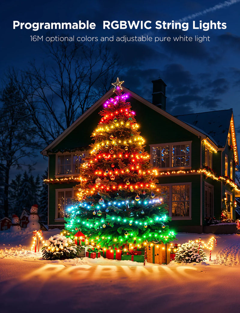⁠Govee Christmas Tree String Lights 2S
