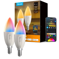 Govee Smart E14 Dimmable LED Light Bulbs