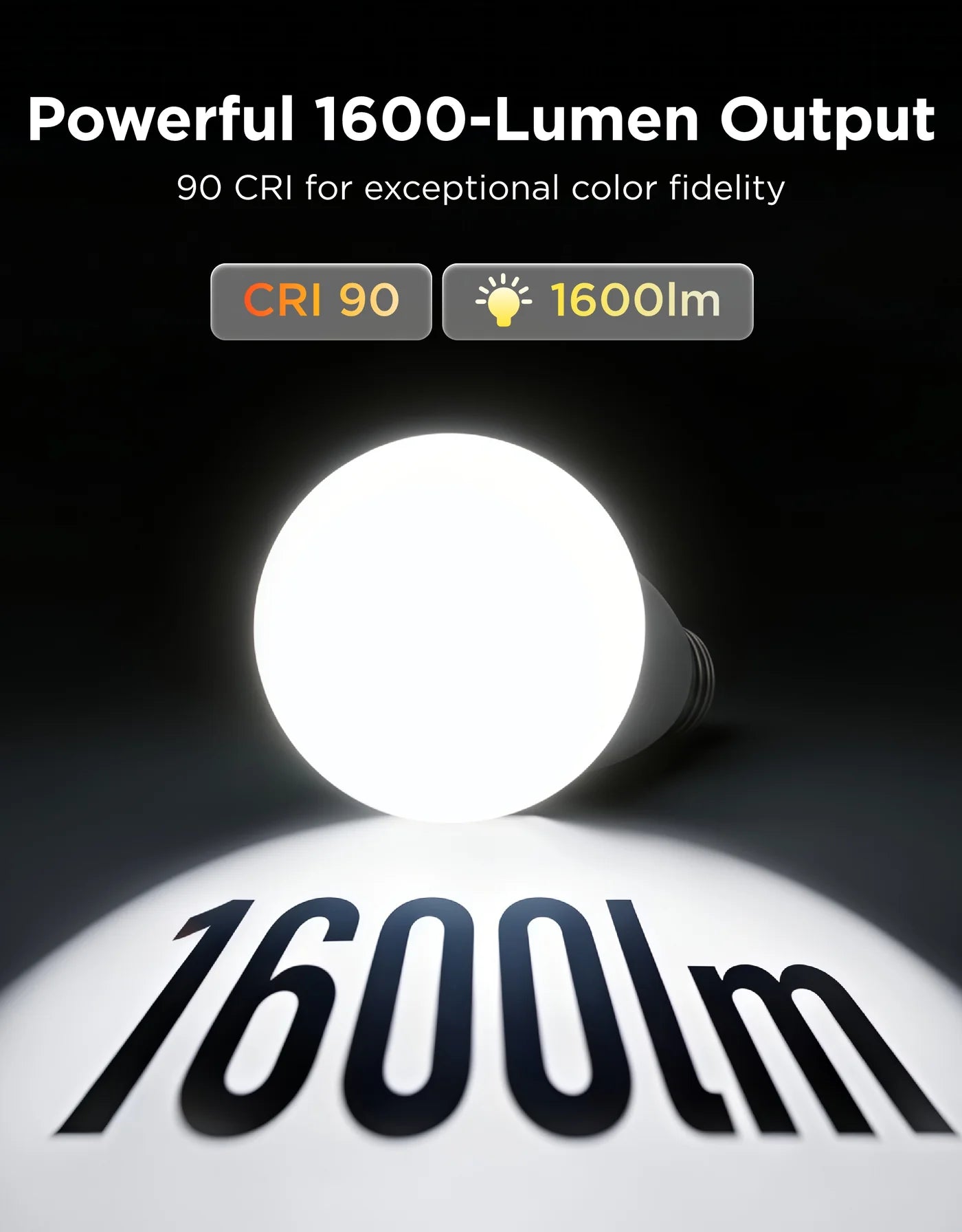 Govee Smart Bulb E27 A21 1600lm (2 Pack)