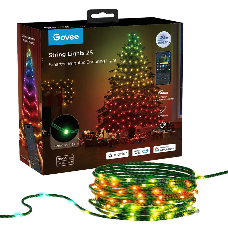 ⁠Govee Christmas Tree String Lights 2S