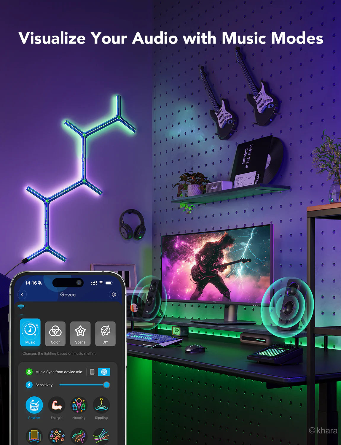 Govee Glide RGBIC Y Lights