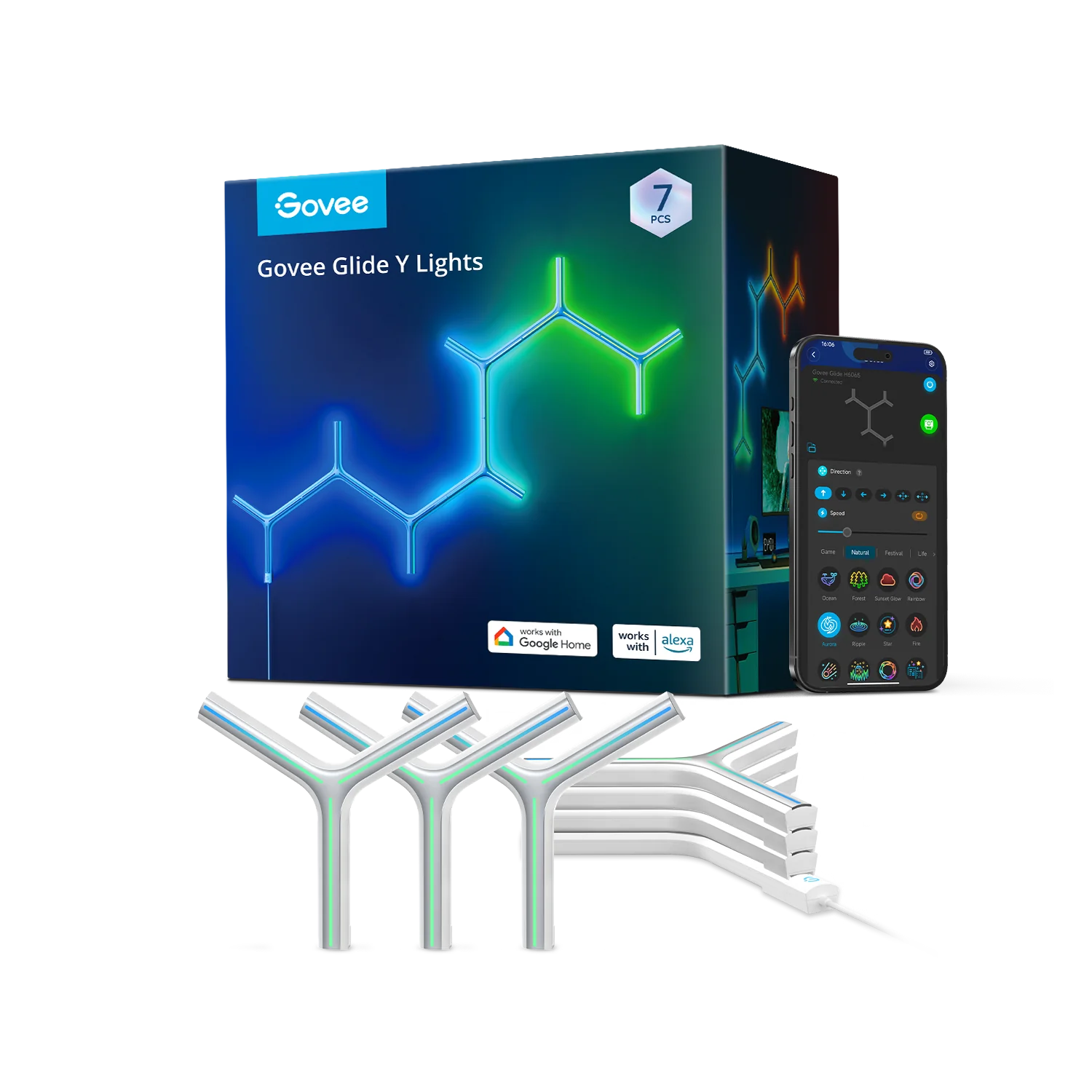 Govee Glide RGBIC Y Lights