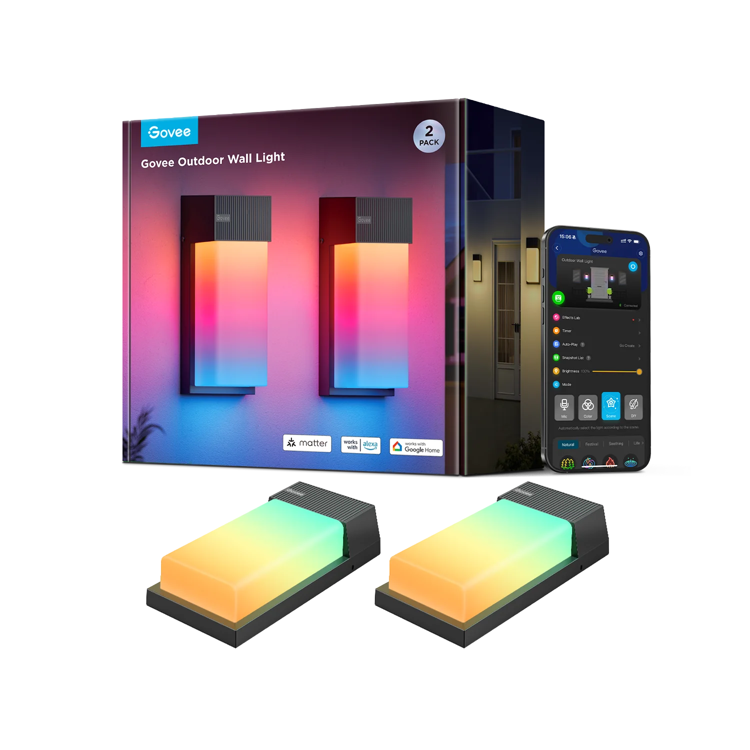 Govee Outdoor Wall Light