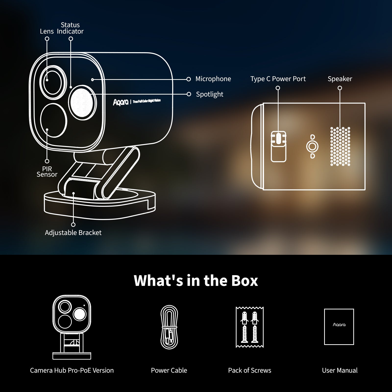 Aqara G5 Pro Outdoor Camera (PoE/Wi-Fi)