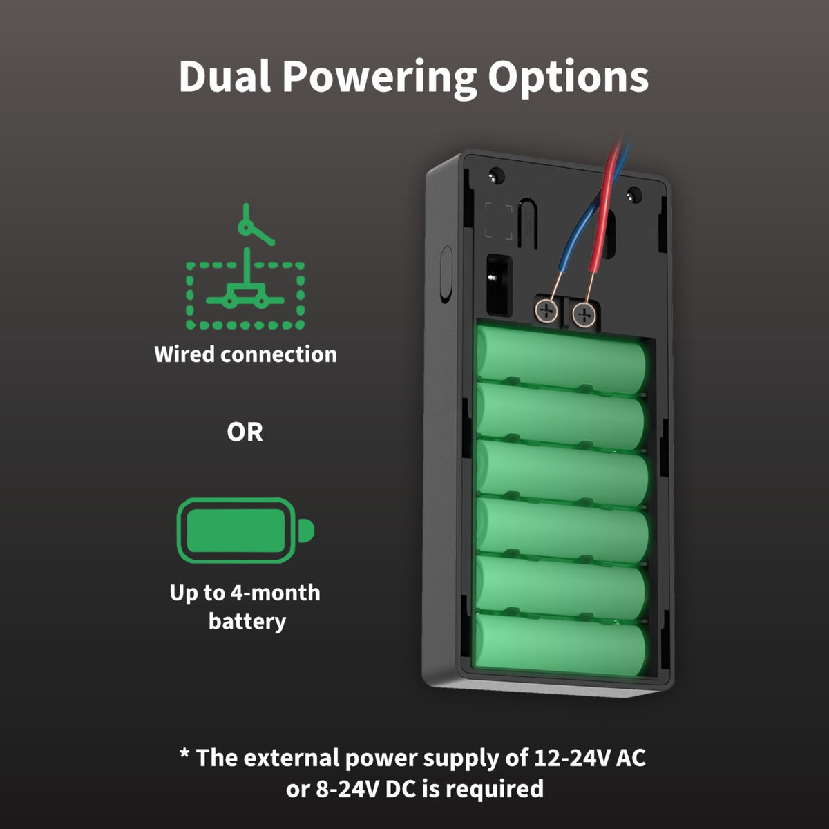 external power supply transformer of 12V DC for aqara video doorbell g4
