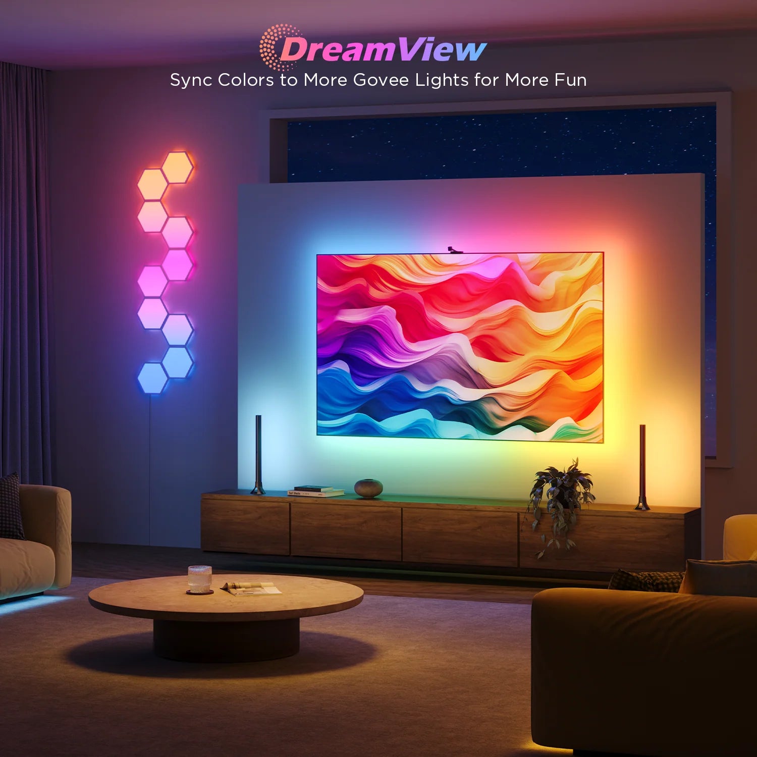 Govee Smart TV Backlight 3S Netflix Version (55-65 inches)