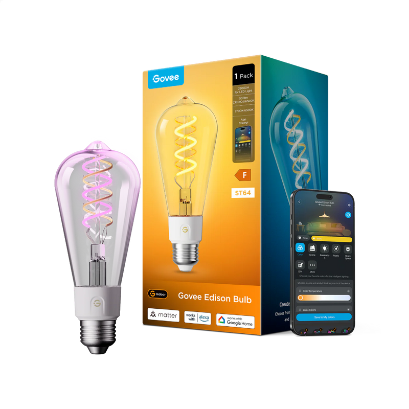 Govee ST19 Smart Edison Bulb E27