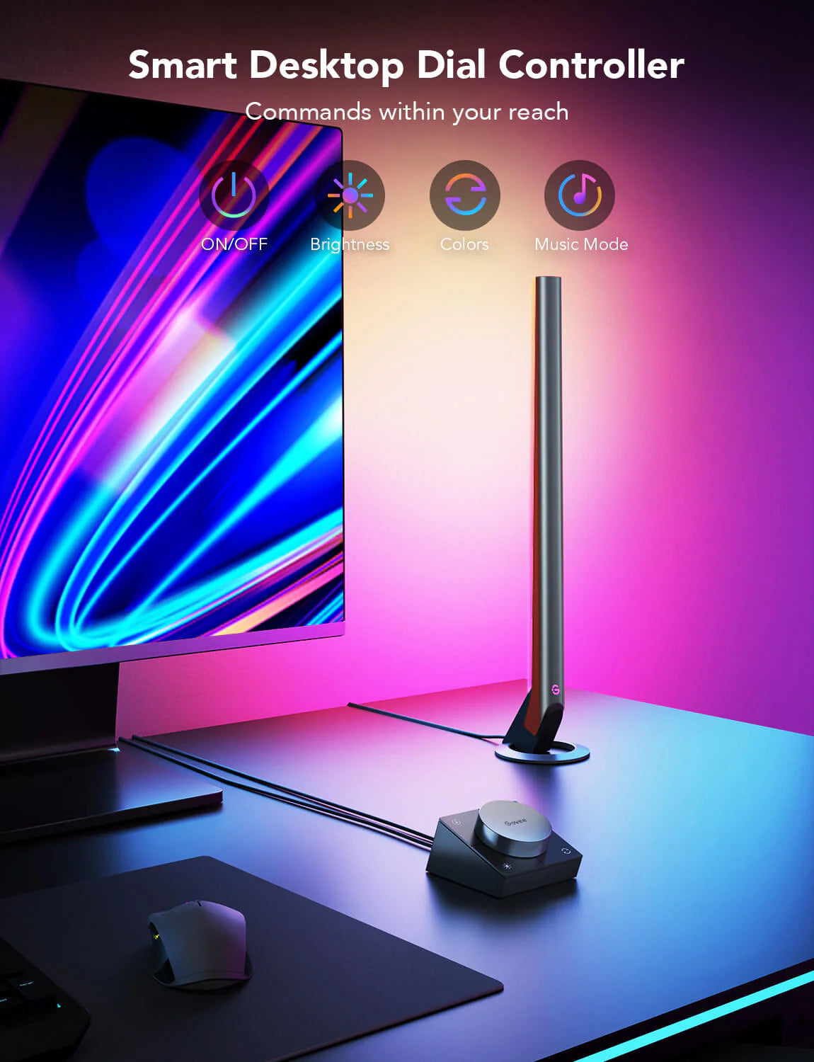 Govee RGBIC Wi-Fi Gaming Light Bars with Smart Controller – dbgtech Store