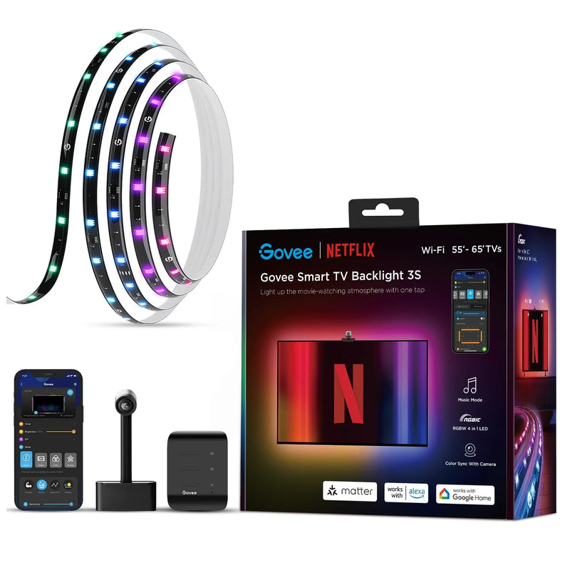 Govee Smart TV Backlight 3S Netflix Version (55-65 inches)