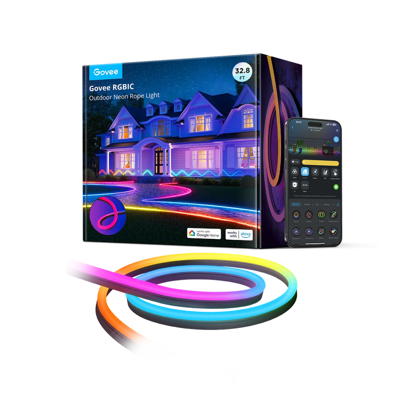 Govee RGBIC Outdoor Neon Rope Light
