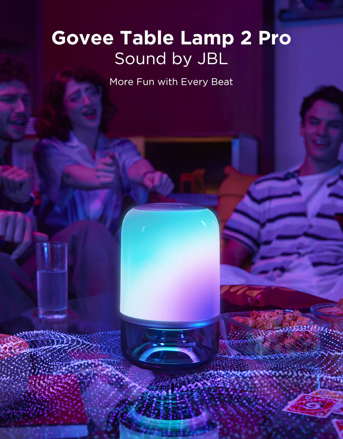 Govee Table Lamp 2 Pro x Sound by JBL