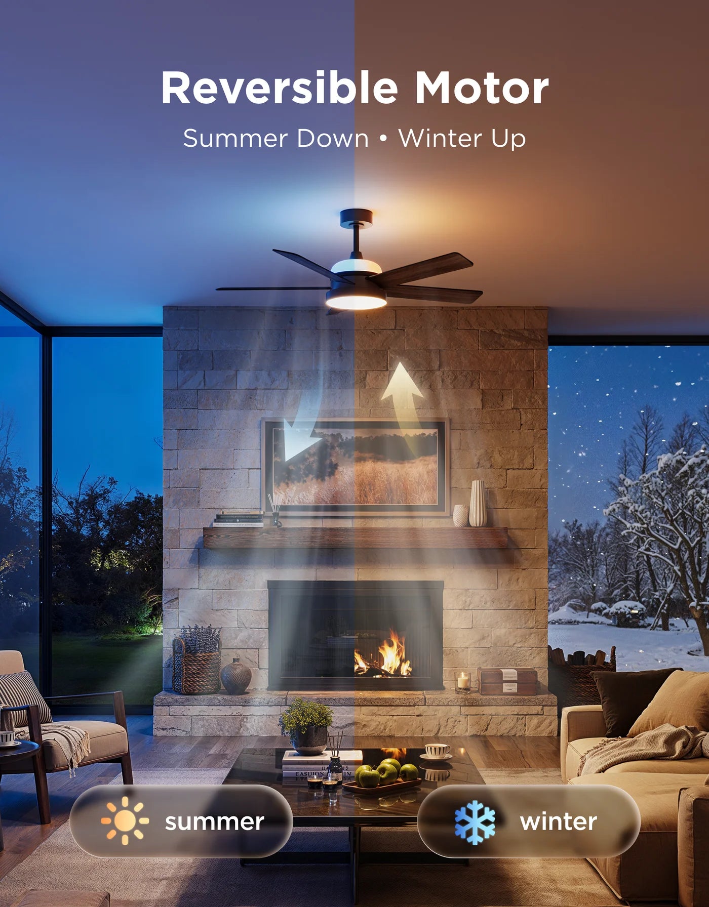 Govee 52 Inch Ceiling Fan with Lights