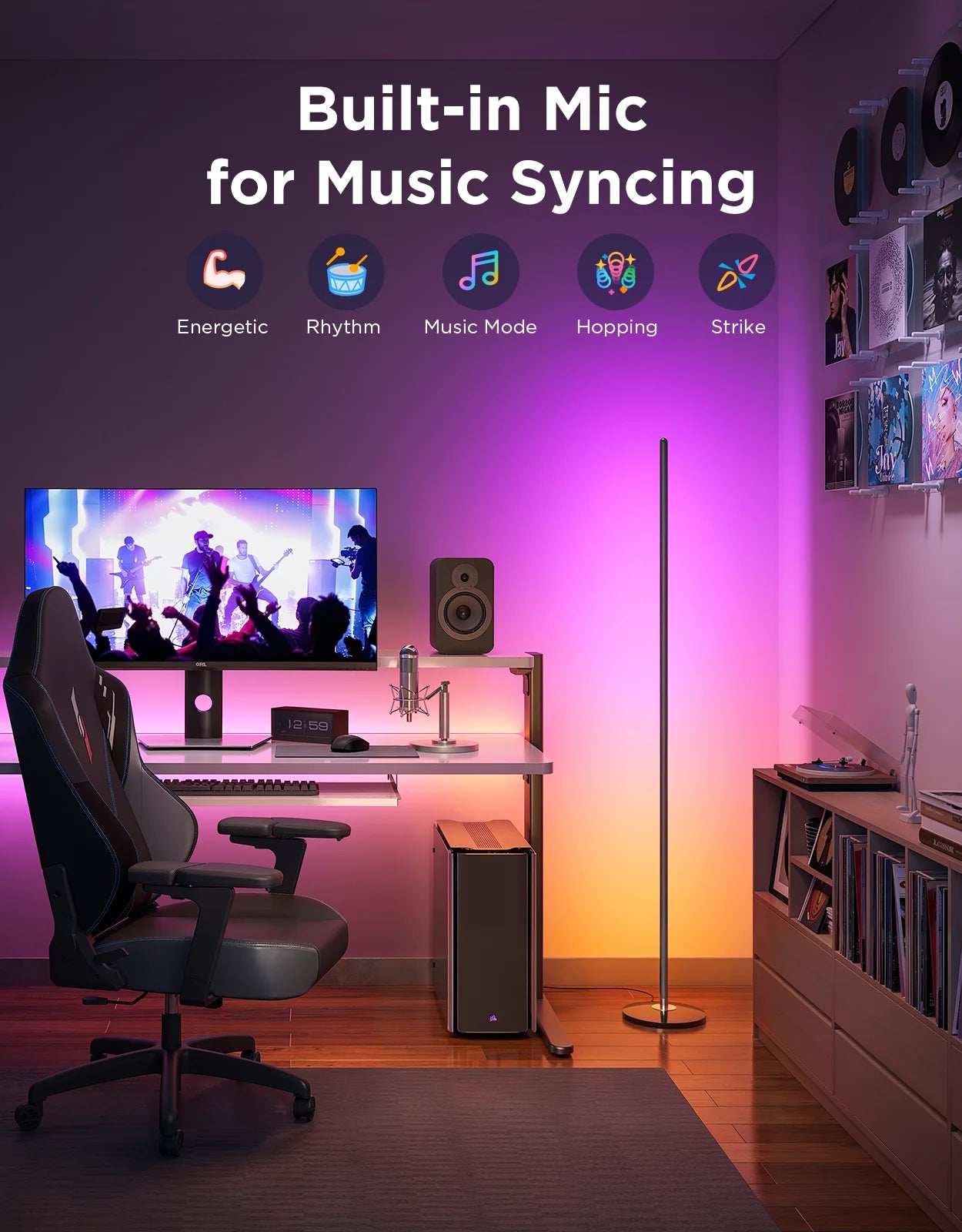 Govee RGBICW Smart Floor Lamp Basic