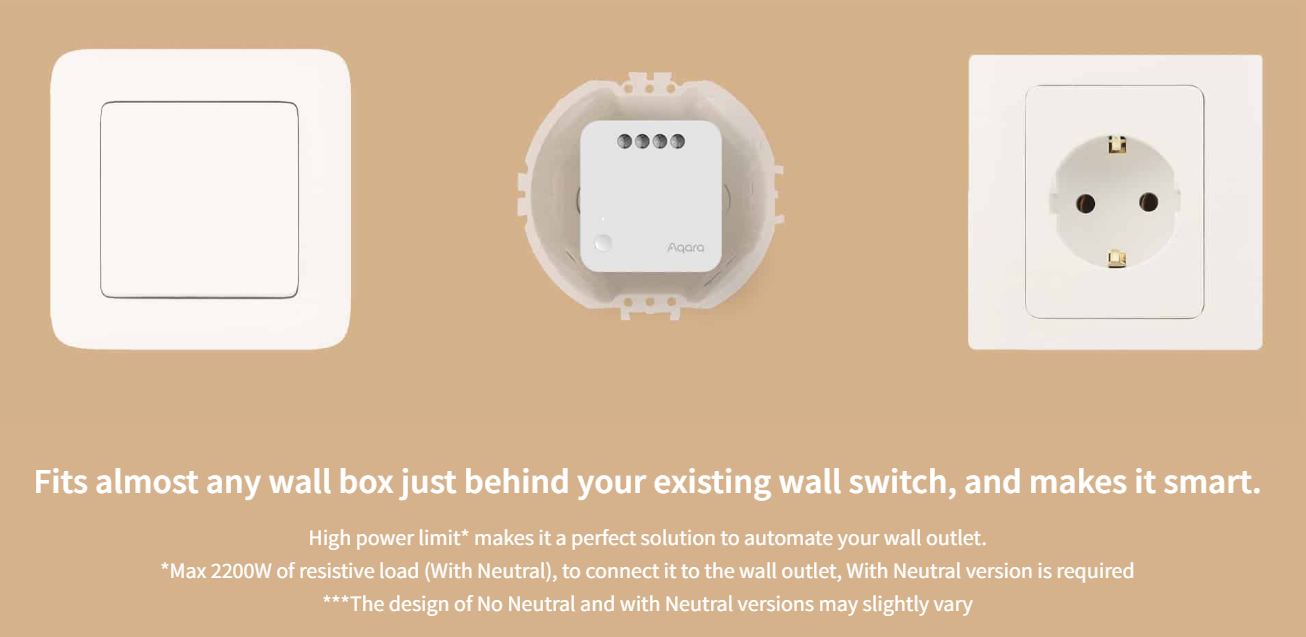 Aqara Single Switch Module T1