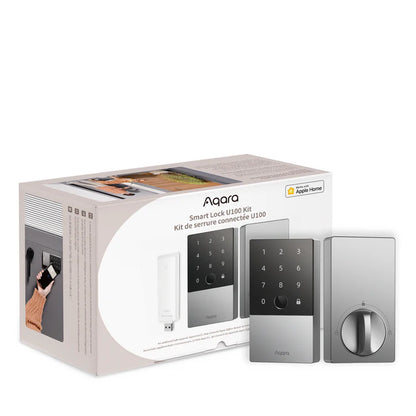 Aqara Smart Lock U100 (Kit includes Aqara E1 Hub) (MAIN DOOR LOCK)