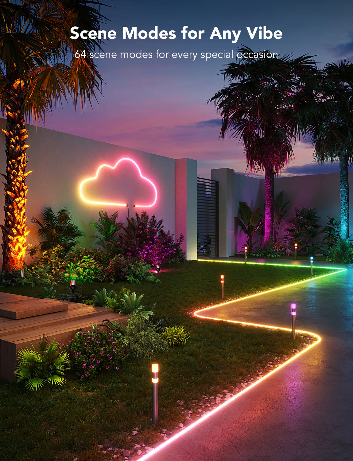 Govee RGBIC Outdoor Neon Rope Light