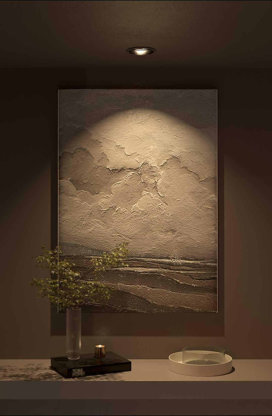 DBGTECH GU10 Holder COB Downlight Kit with GU10 Connector