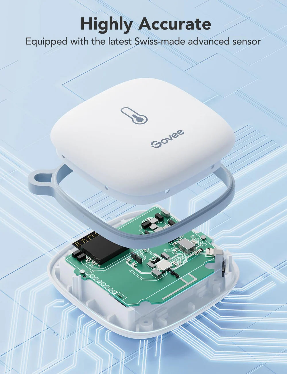 Govee Wi-Fi Thermo-Hygrometer 1 Pack