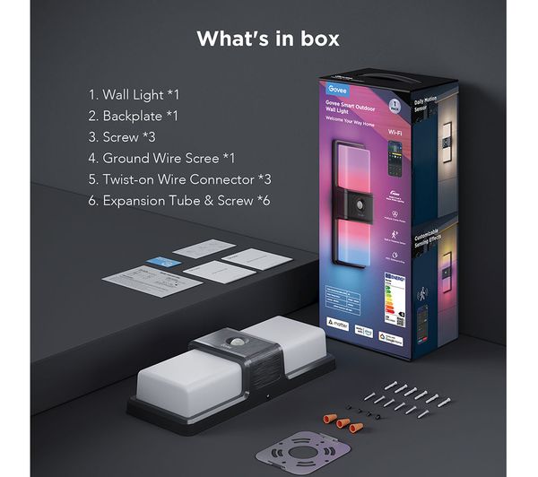 Govee Smart Outdoor Wall light