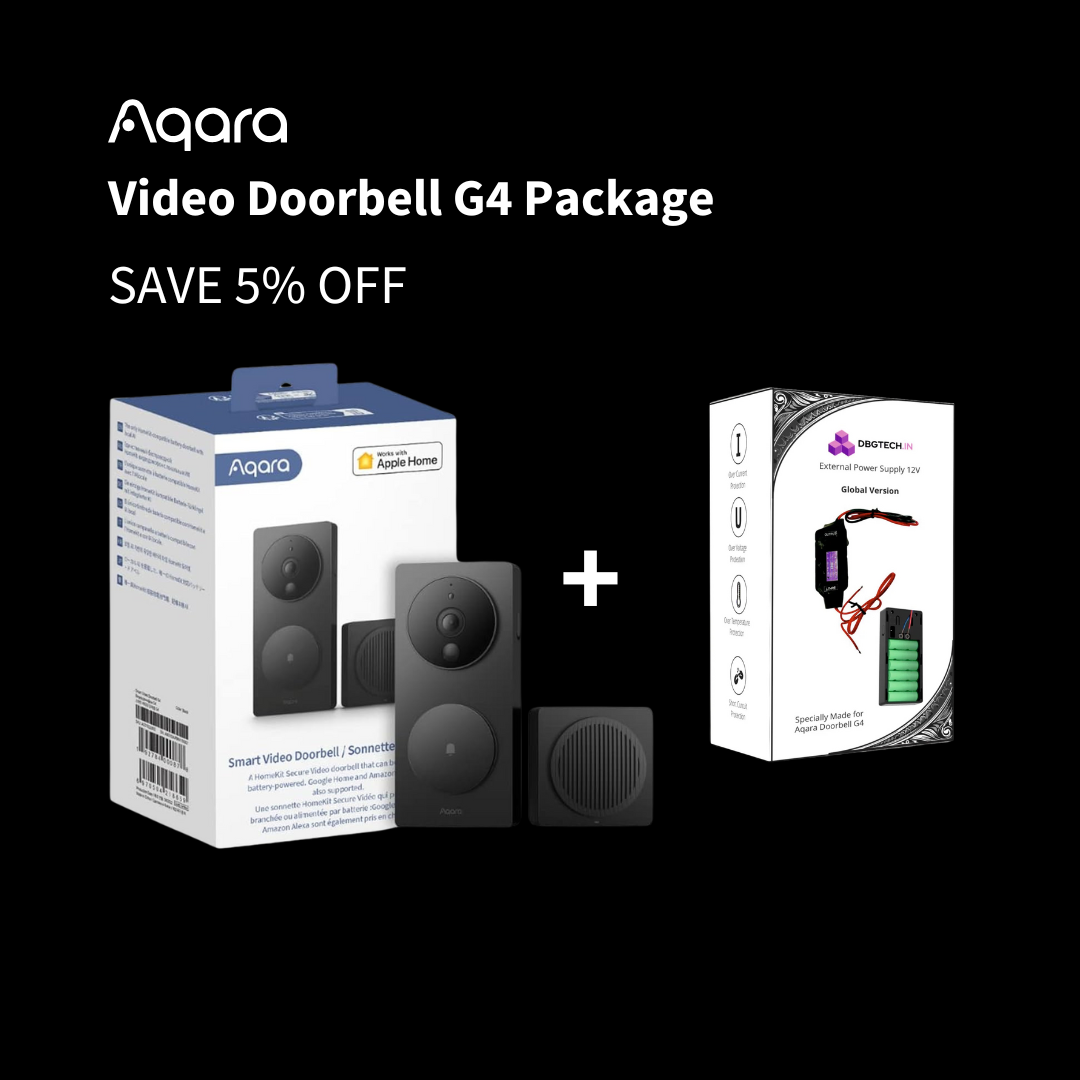 Aqara Doorbell G4 with External Power Supply Bundle